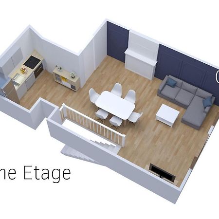 Le Double Pirou # 2 Appartements # Halte Auvergne Thiers Exterior foto